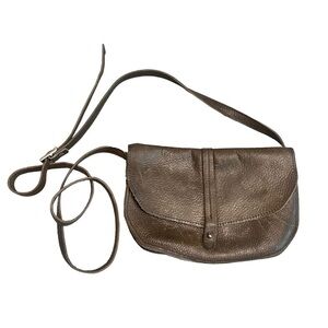 Keecie Move Mountains Bag Small Leather Moss Brown